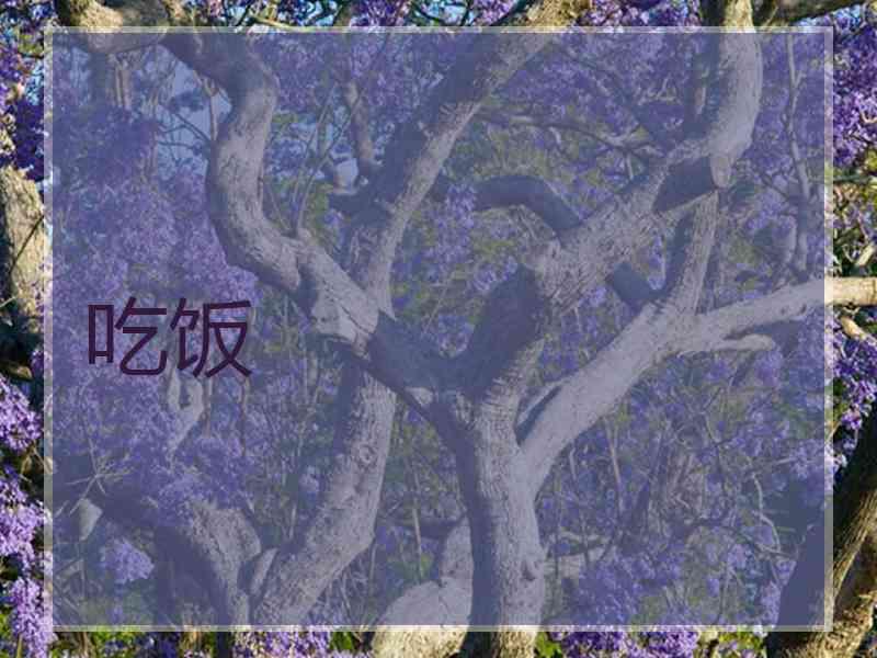 吃饭
