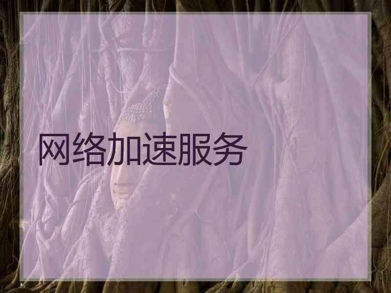 网络加速服务 网络加速服务