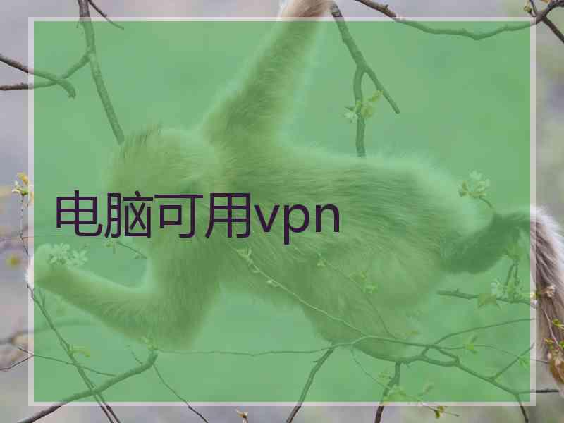 电脑可用vpn