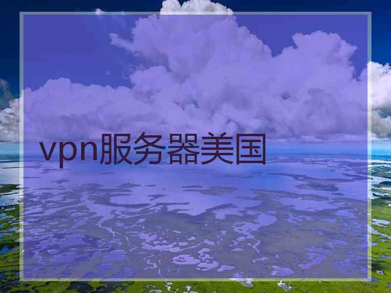 vpn服务器美国