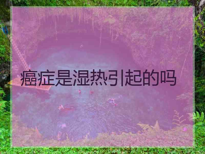 癌症是湿热引起的吗