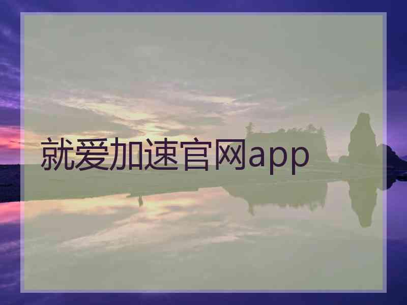 就爱加速官网app