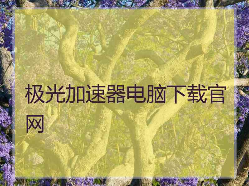 极光加速器电脑下载官网