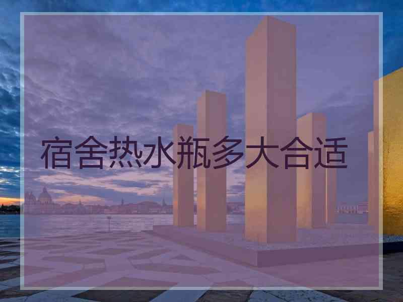 宿舍热水瓶多大合适